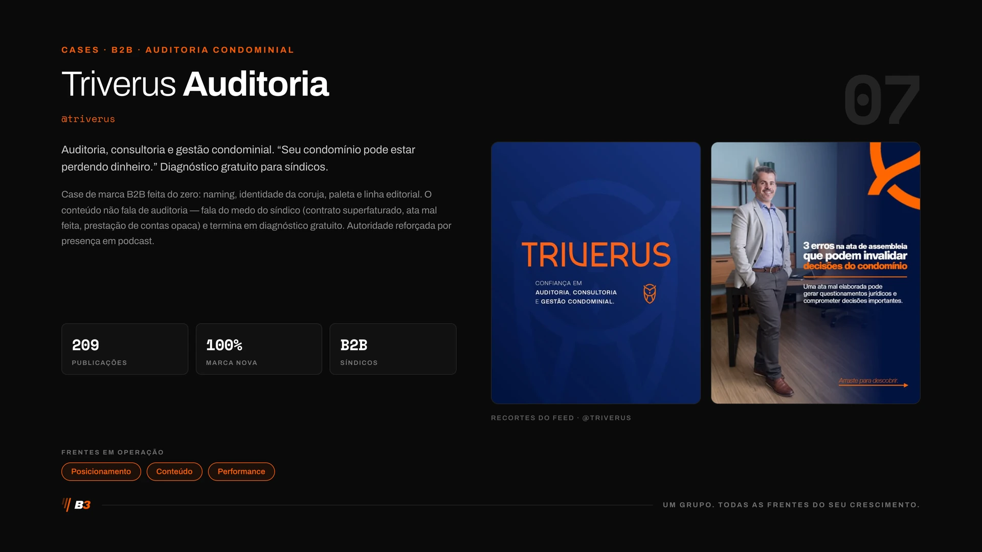 Case Triverus Auditoria